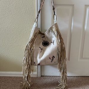 Keep it Gypsy Rosie Gold Haircalf with Rhinestones